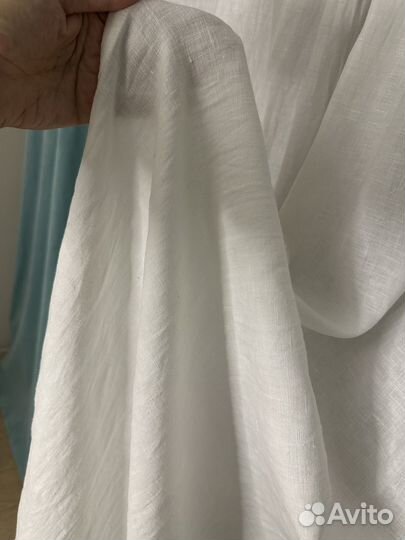 Шторы IKEA бархат,лен4шт