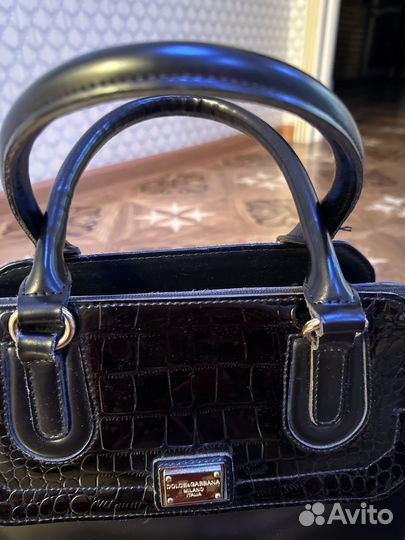 Сумка Dolce&Gabbana натуральная кожа
