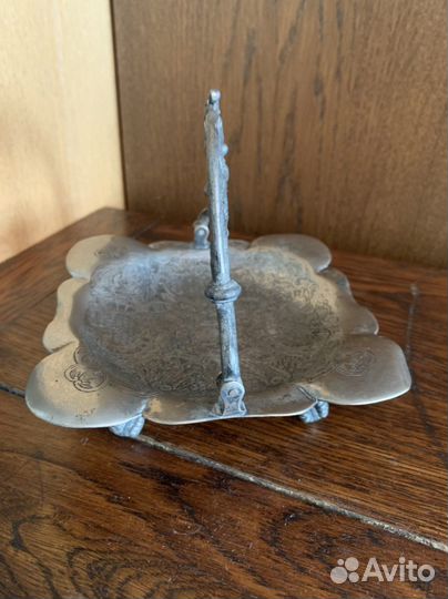 Ваза конфетница на лапах sheffield