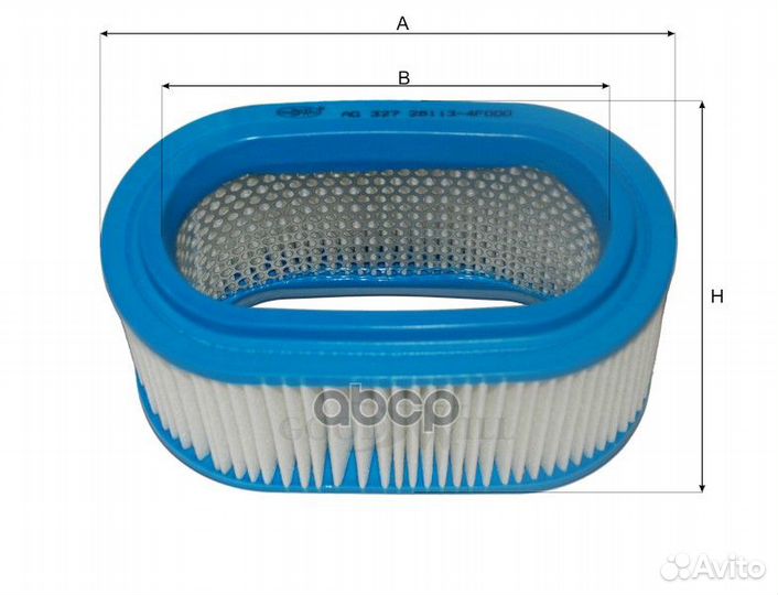 Фильтр воздушный AG327 Goodwill