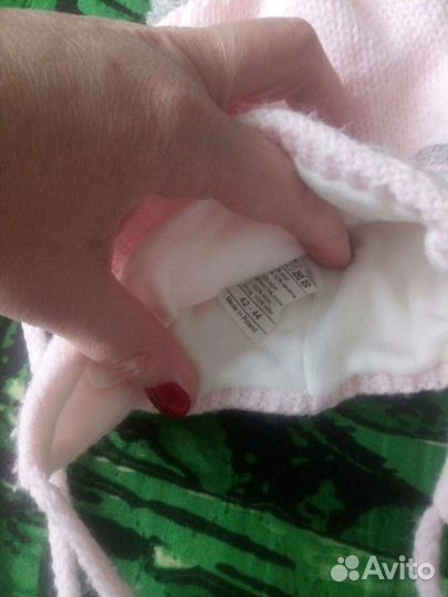 Комплект шапка, шарф