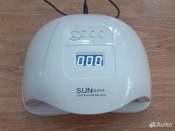 Лампа UV/LED для сушки ногтей мощная 120 W