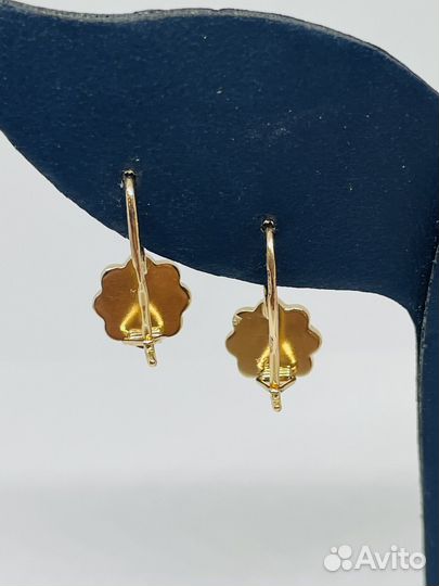 Золотые серьги СССР