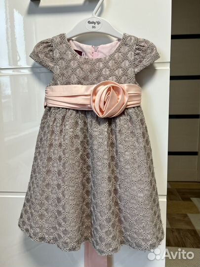 Платье для девочки 86 праздничное