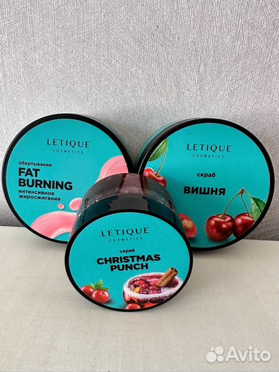 Скраб обертывание Letique