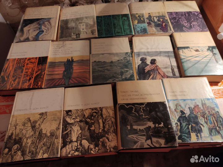 Книги мировой литературы. бвл 14 томов