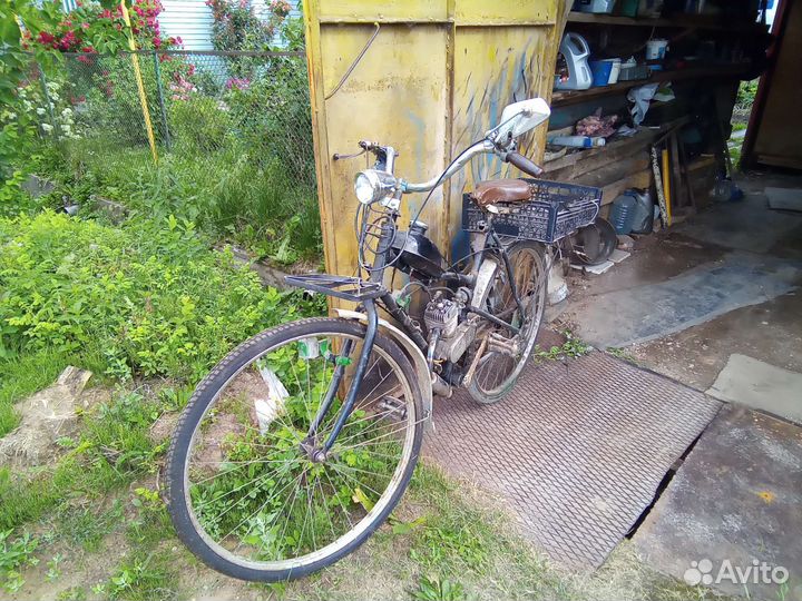 Велосипед с двигателем