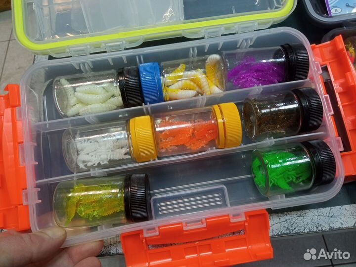 Набор приманок для ловли речной форели