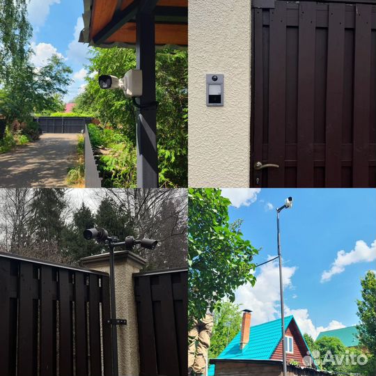 Видеонаблюдение / монтаж камер / скуд