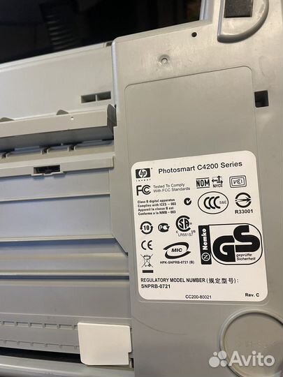 Мфу HP Photosmart C4200 All-in-One Printer series