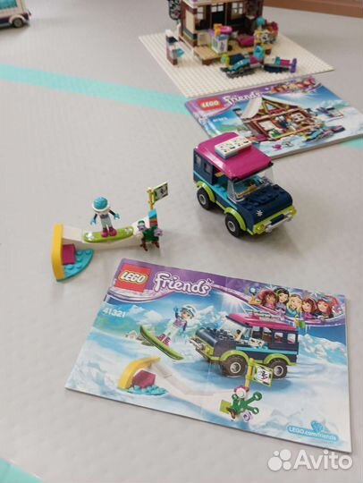 Lego горнолыжный курорт с двумя шале