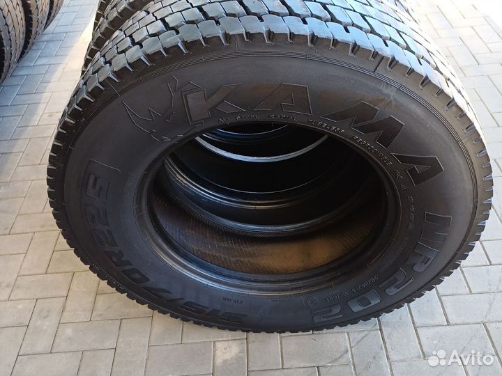 Грузовые шины б/у 315/70 R22.5 кама NR202