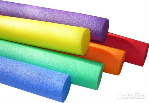 Нудл (гибкая палка, нудолс, аквапалка) цветной