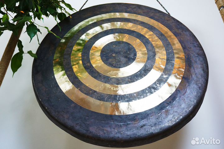 Тибетский гонг 70 см. уникальный инструмент