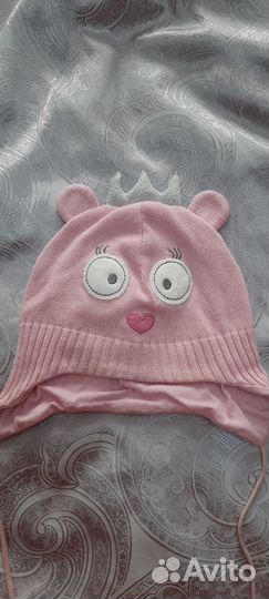 Шапочка 1-2 года, 2 шт