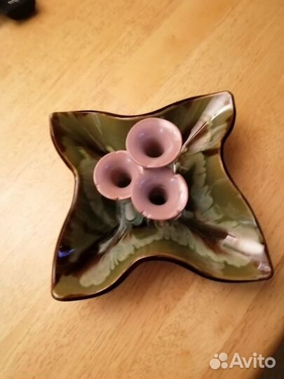 Керамика ваза для цветов СССР