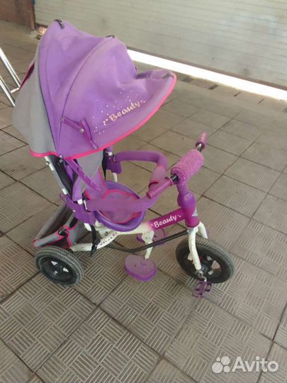 Детский трехколесный велосипед бу