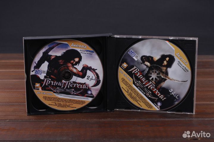 PC Принц Персии Схватка с Судьбой Акелла 3CD