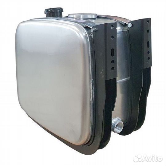 Гидробак алюминиевый 150 л боковой