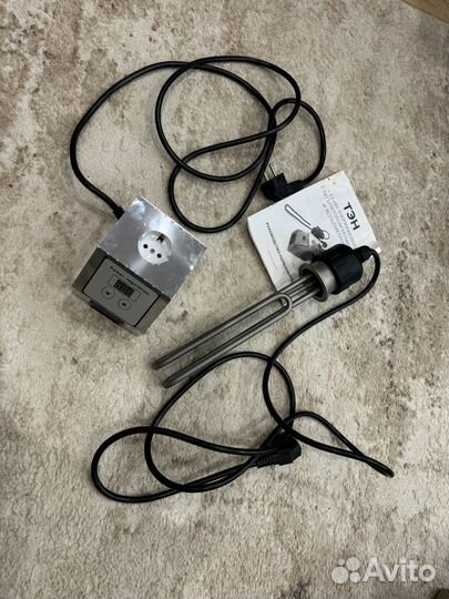 Тэн 3.5 кВт с регулятором мощности и вольтметром