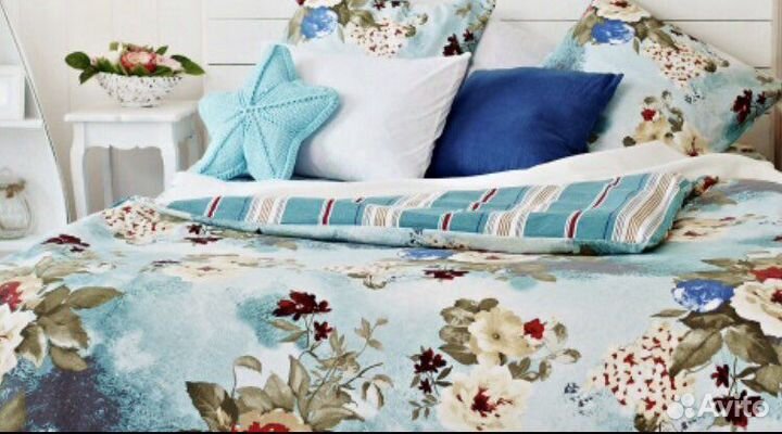 Комплект постельного белья фланель евро