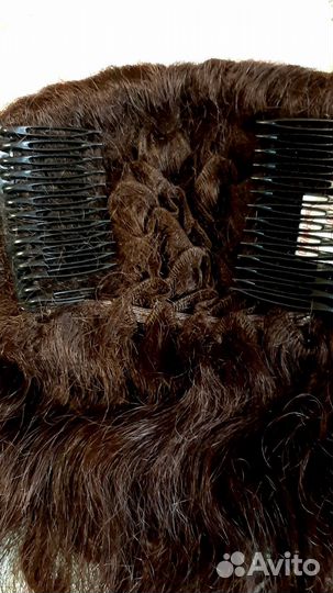 Накладные волосы на заколках