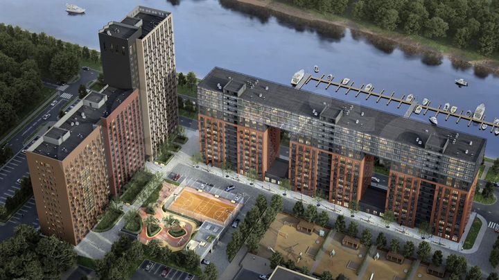 1-к. квартира, 50,2 м², 2/23 эт.