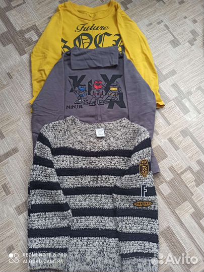 Детские вещи пакетом на мальчика 116