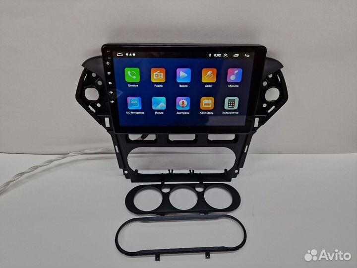 Магнитола Ford Mondeo 4 Android IPS экран Новая