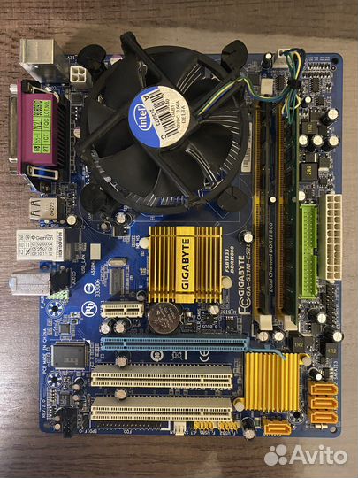 Материнская плата GA-G31M-ES2L с Pentium E6500