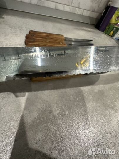 Набор ножей OLD homestead с подставкой США