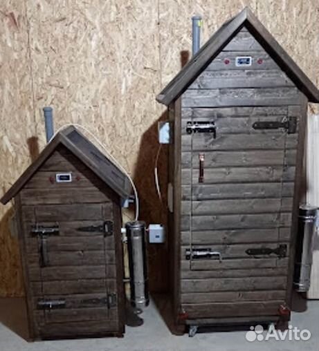 Коптильный шкаф для холодного и горячего копчения