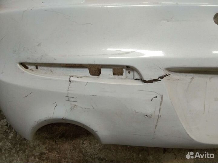 Бампер задний Мазда 3 BL седан