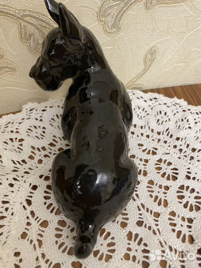 Статуэтка скотч терьер лфз СССР