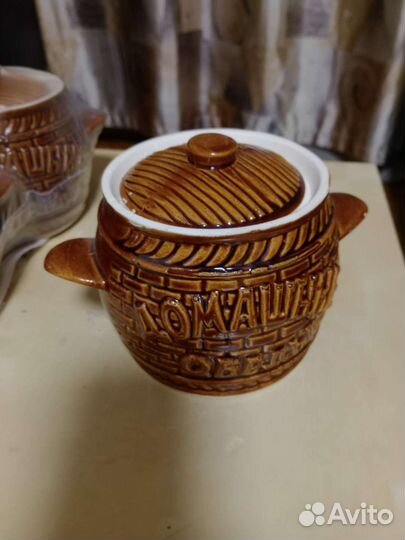 Горшок керамический для запекания