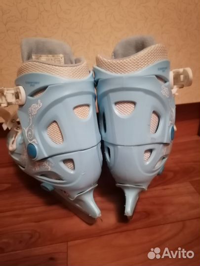 Коньки детские раздвижные 27 30