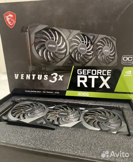 Видеокарта msi Rtx 3060