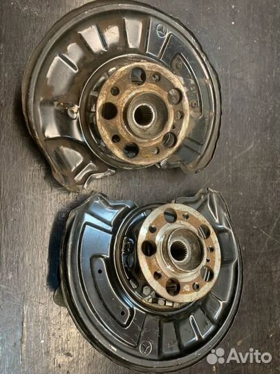 Кулак подвески задний mercedes W204 C class