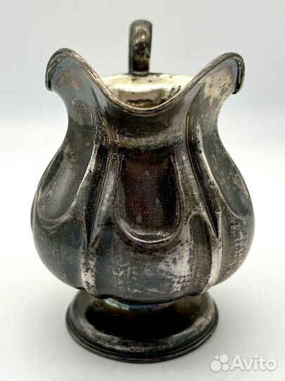 Молочник большой, серебро 84 проба. Вес 184,3 гр