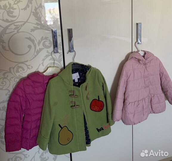 Куртка пальто демисезонная пуховик next uniqlo