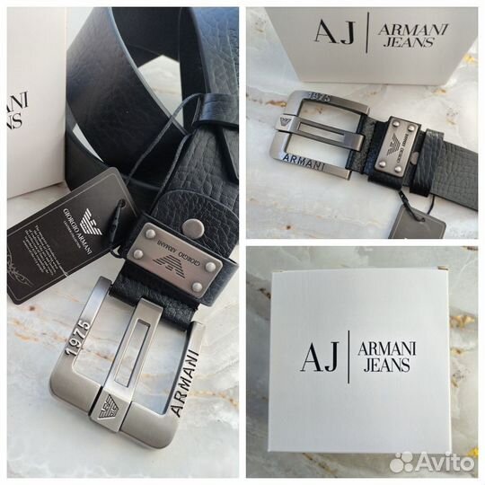 Ремень в коробке натуральная кожа