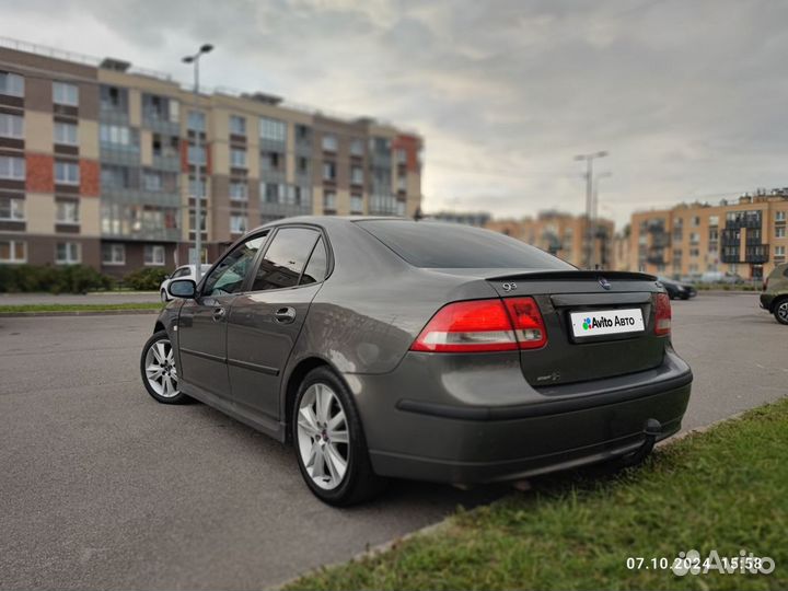 Saab 9-3 2.0 AT, 2007, 205 000 км