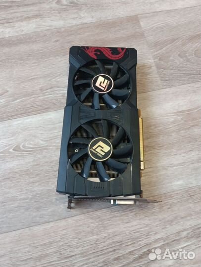Видеокарта Rx 570 4gb powerColor