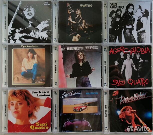 Suzi Quatro, CD, Сд диски