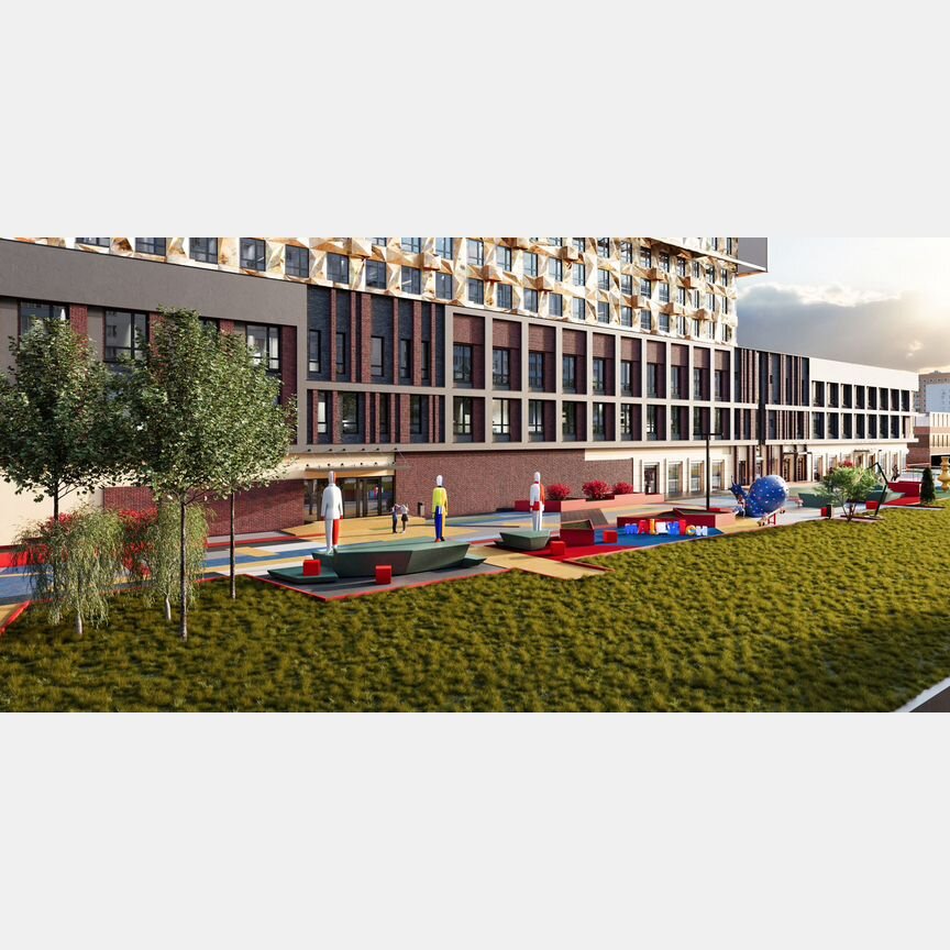 1-к. апартаменты, 33,8 м², 5/28 эт.