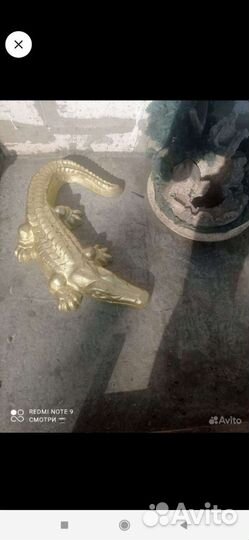 Крокодил из бетона