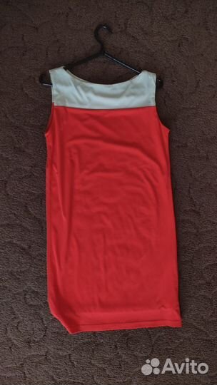 Платье эластичное прямое