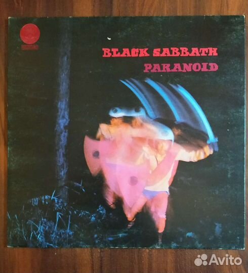 Пластинка Black Sabbath Paranoid uk 2press