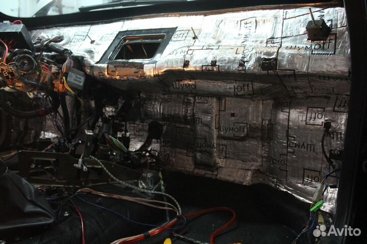 Шумоизоляция Торпедо и моторного отсека