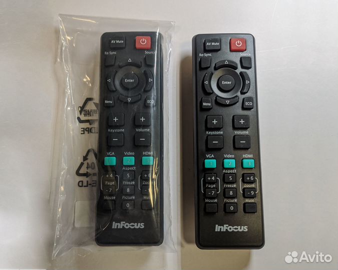 Пульт для проекторов InFocus
